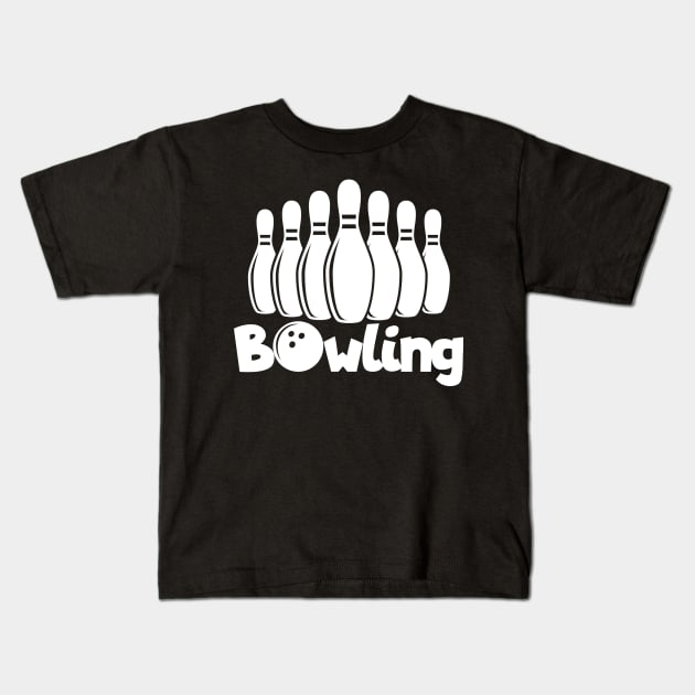 Bowlung Kids T-Shirt by maxcode